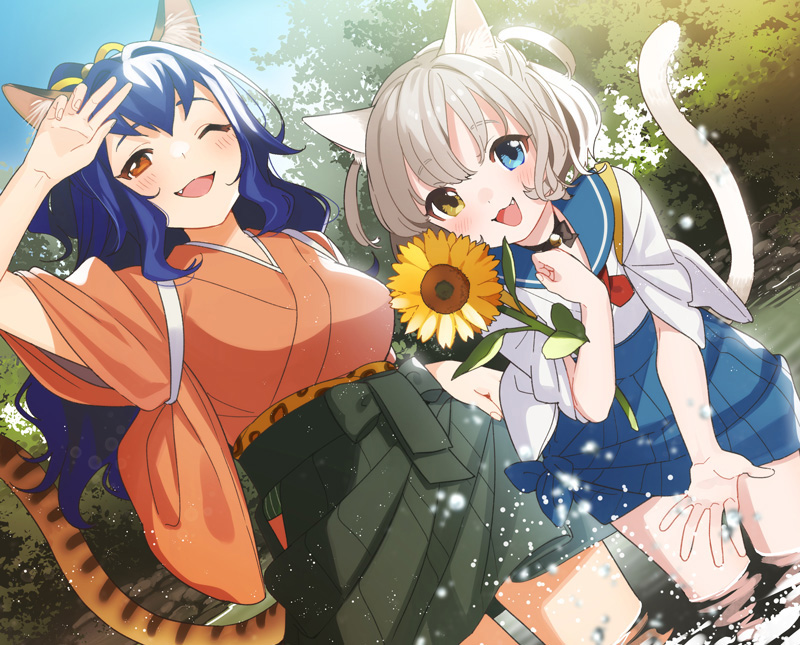 シロ猫&ベンガル猫